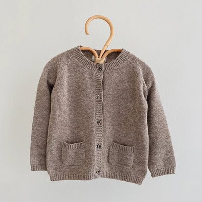 Bobbie Cashmere Cardigan, Toast