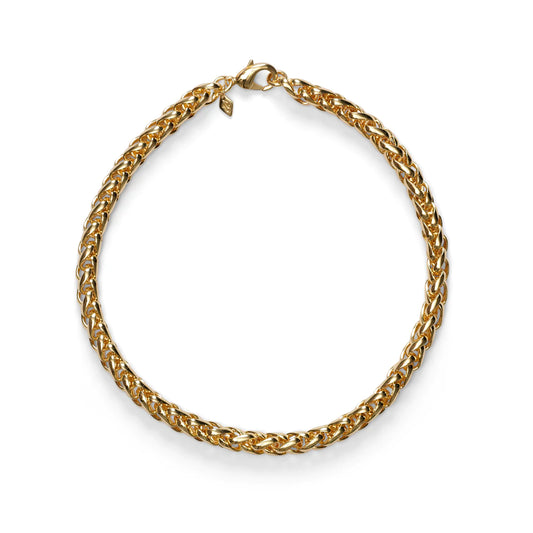 Liquid Necklace, Gold Plated