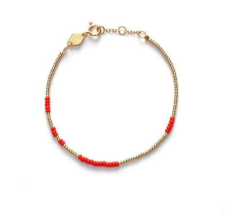 Asym Bracelet, Red