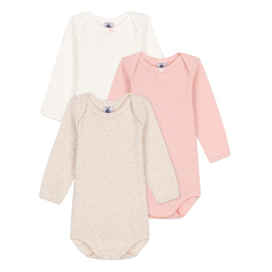 Body, Rose/White/Beige (3-pack)