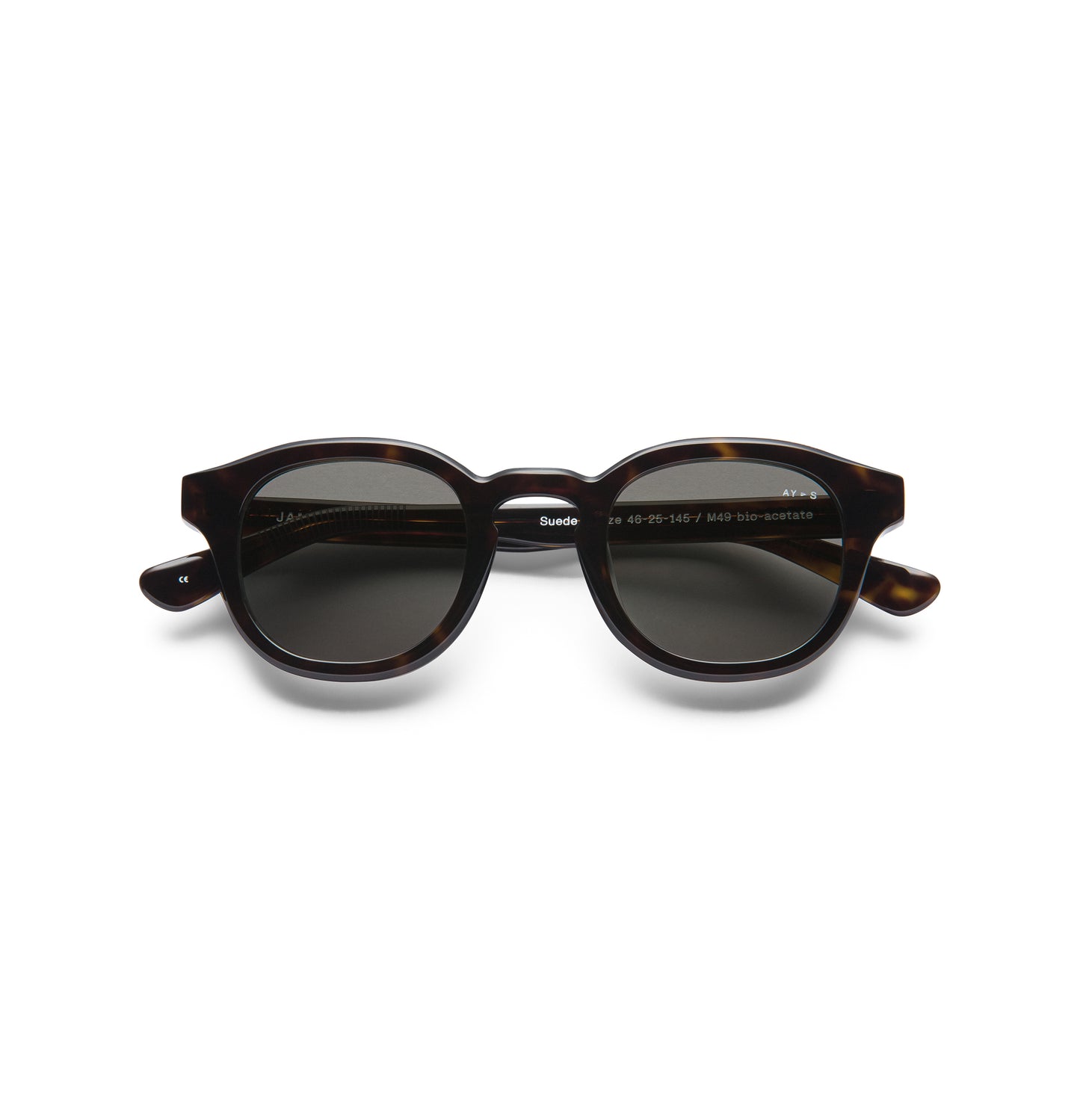 Suede Sunglasses, Classical Havana 